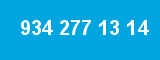 934 277 13 14 934 277 13 14